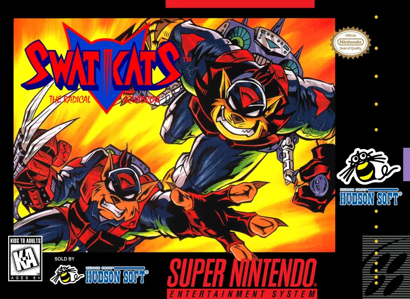SWAT Kats: The Radical Squadron box art