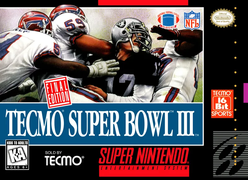 Tecmo Super Bowl III: Final Edition box art