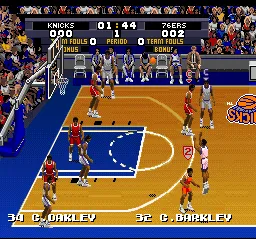 Backdrop artwork for Tecmo Super NBA Basketball