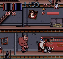 Backdrop artwork for The Ren & Stimpy Show: Fire Dogs