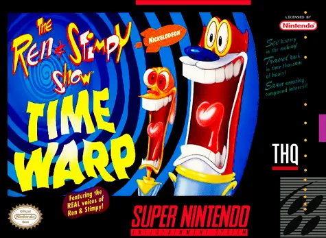 The Ren & Stimpy Show: Time Warp box art