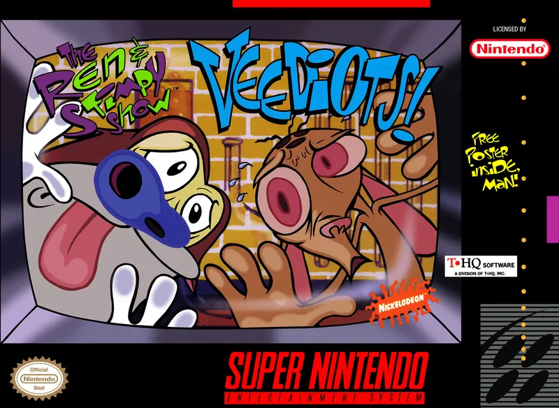 The Ren & Stimpy Show: Veediots! box art