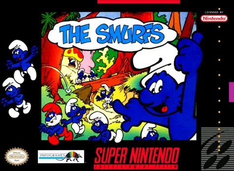 The Smurfs box art