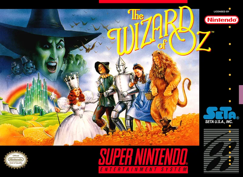 The Wizard of Oz box art