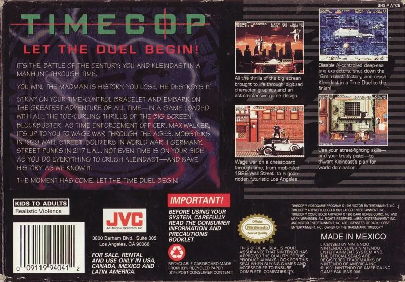 Timecop box back