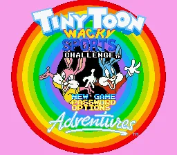 Tiny Toon Adventures: Wacky Sports Challenge screenshot