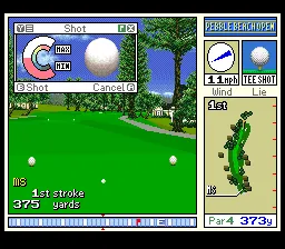 Backdrop artwork for True Golf Classics: Pebble Beach Golf Links