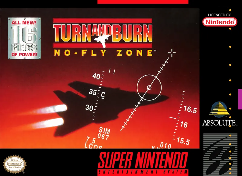 Turn and Burn: No-Fly Zone box art