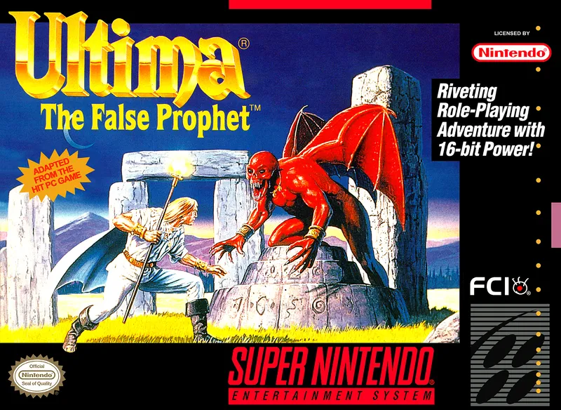 Ultima: The False Prophet box art