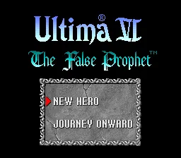 Ultima: The False Prophet screenshot