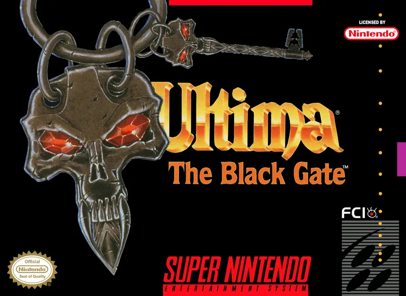 Ultima: The Black Gate box art