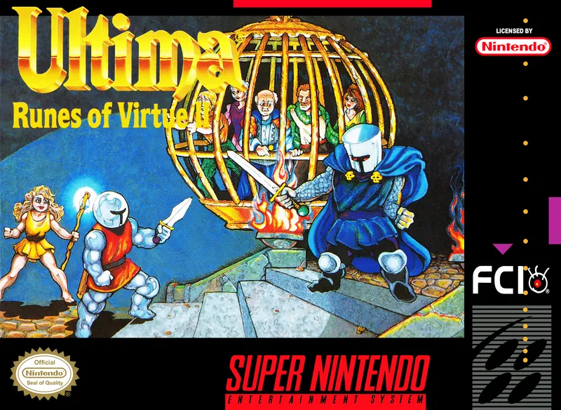 Ultima: Runes of Virtue II box art