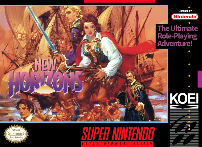 New Horizons box art