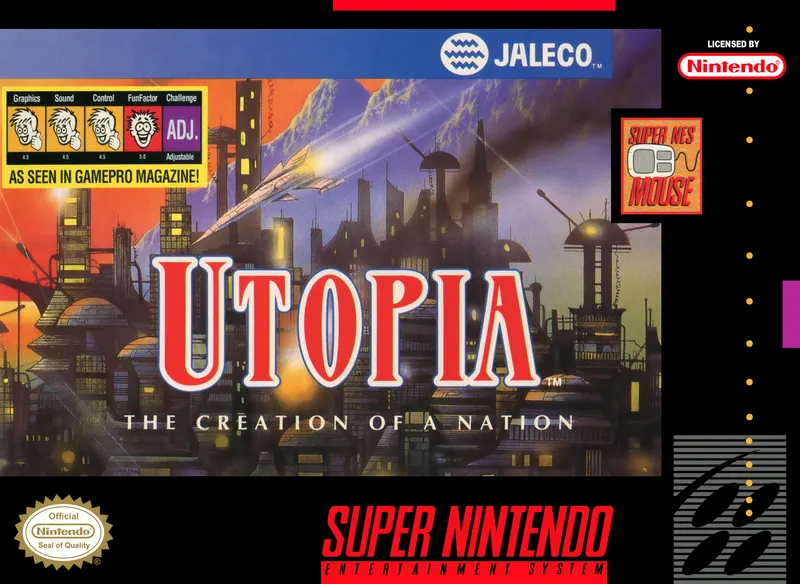 Utopia: The Creation of a Nation box art