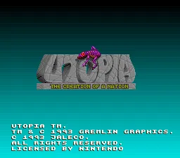 Utopia: The Creation of a Nation screenshot