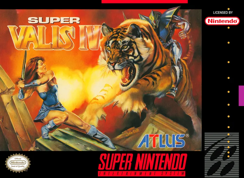 Super Valis IV box art