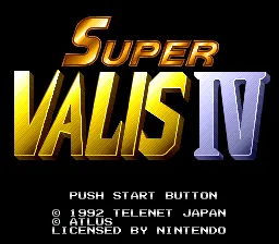 Super Valis IV screenshot