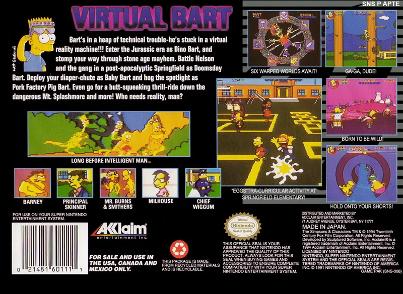 Virtual Bart box back
