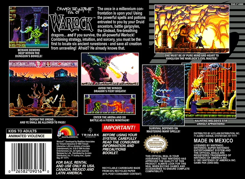 Warlock box back