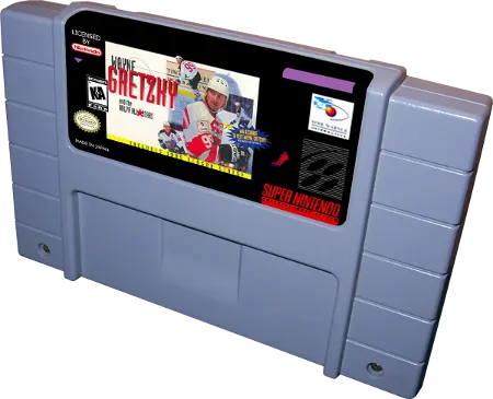 Wayne Gretzky and the NHLPA All-Stars cart