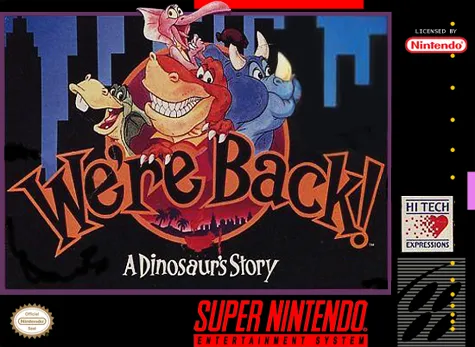 We're Back!: A Dinosaur's Story box art