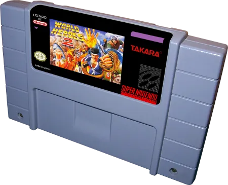 World Heroes 2 cart