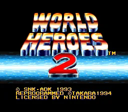 World Heroes 2 screenshot