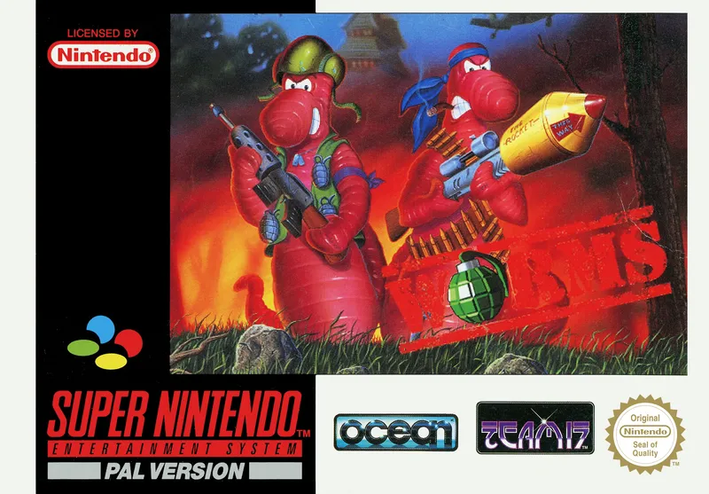 Worms box art