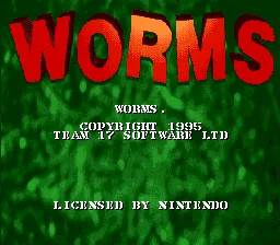 Worms screenshot