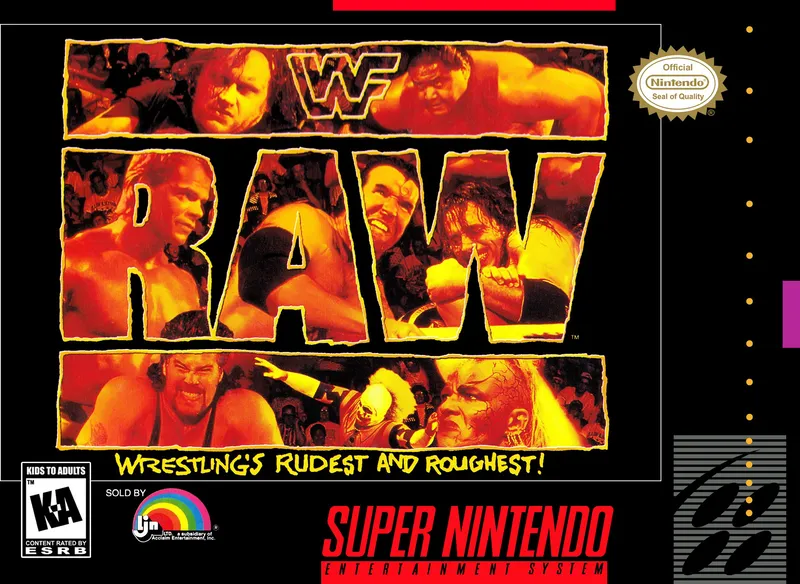 WWF Raw box art