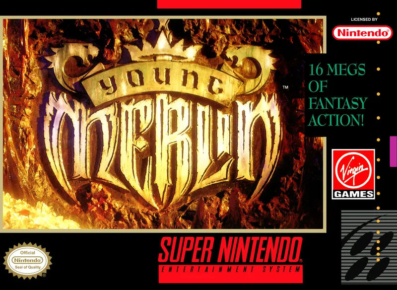 Young Merlin box art