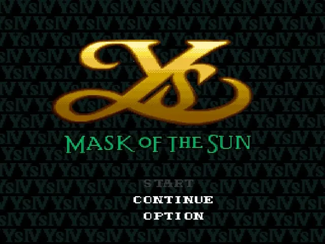 Ys IV: Mask of the Sun screenshot