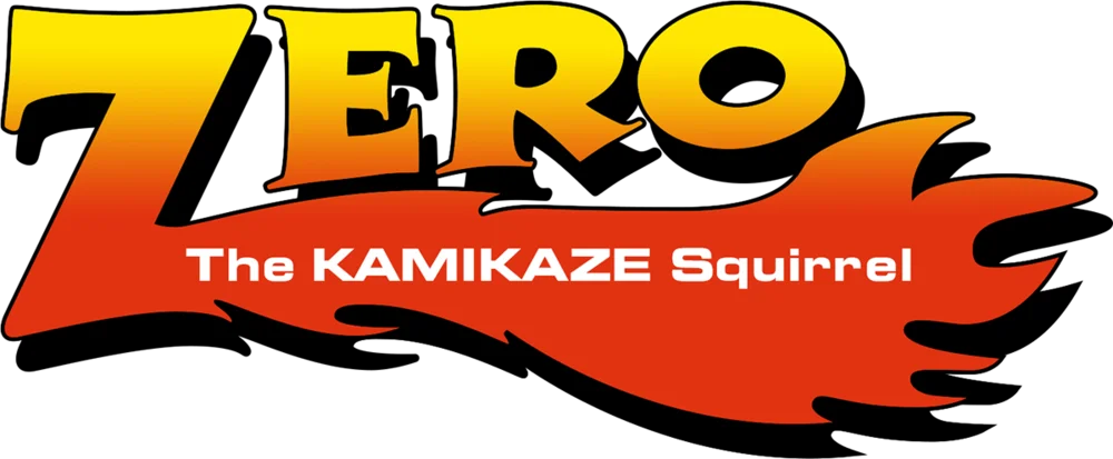 Zero the Kamikaze Squirrel logo