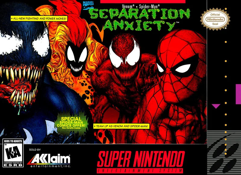 Venom • Spider-Man: Separation Anxiety box art
