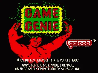 Game Genie screenshot