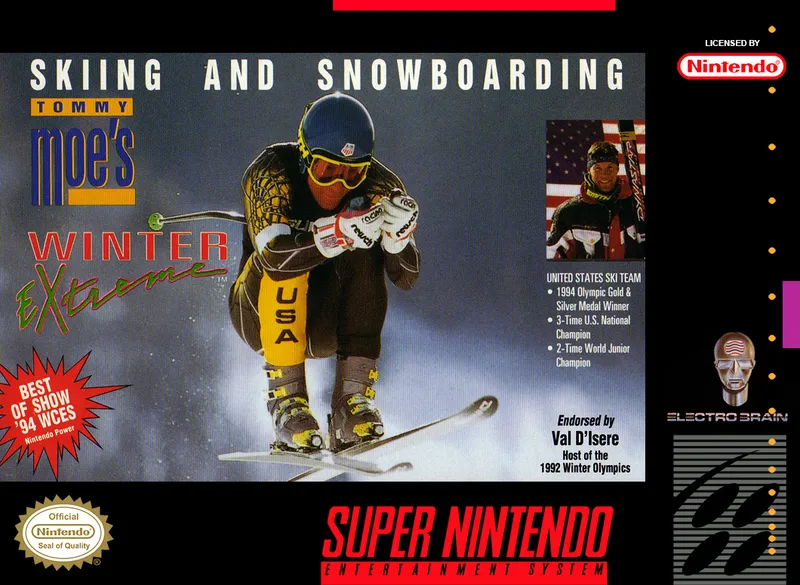Tommy Moe's Winter Extreme: Skiing & Snowboarding box art