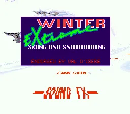 Tommy Moe's Winter Extreme: Skiing & Snowboarding screenshot