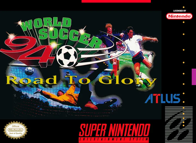 World Soccer 94: Road to Glory box art