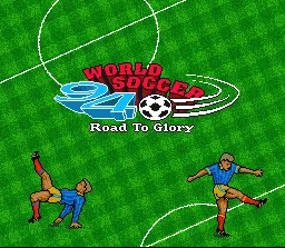 World Soccer 94: Road to Glory screenshot