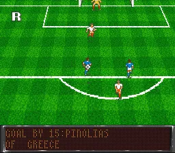 Backdrop artwork for World Soccer 94: Road to Glory
