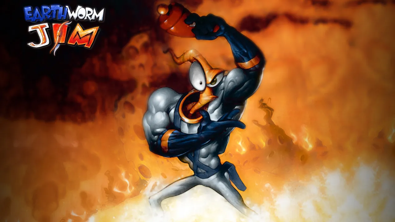 Backdrop artwork for Earthworm Jim