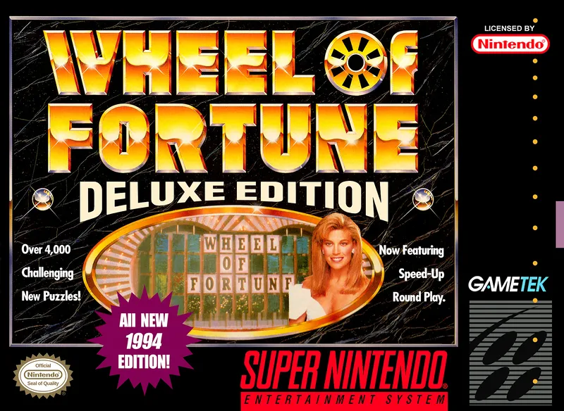 Wheel of Fortune: Deluxe Edition box art