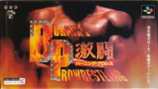 Backdrop artwork for Gekitou Burning Pro Wres