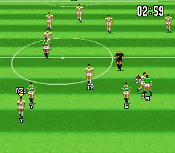 Takeda Nobuhiro no Super League Soccer screenshot
