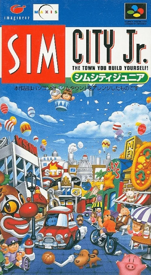 Backdrop artwork for SimCity Jr.