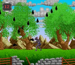 Backdrop artwork for Super Shadow of the Beast