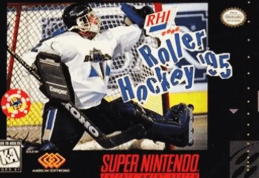 Backdrop artwork for RHI Roller Hockey '95