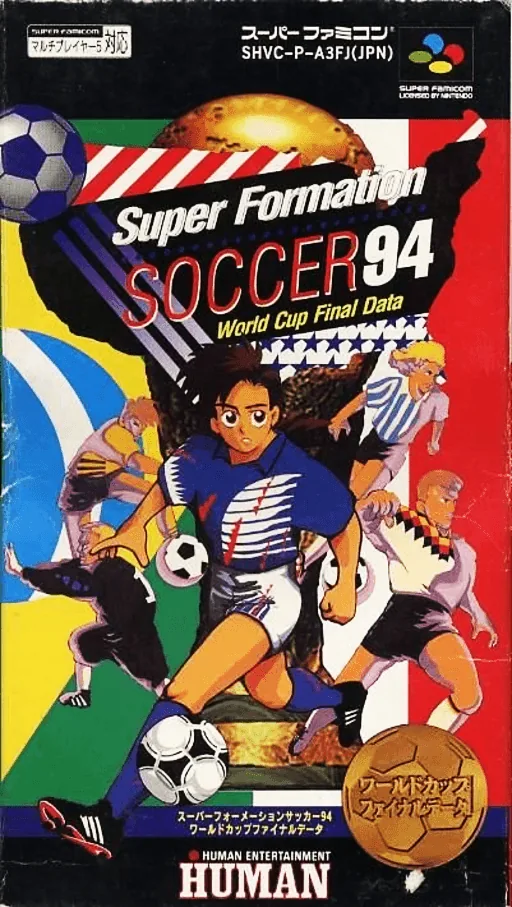 Backdrop artwork for Super Formation Soccer 94 - World Cup Final Data