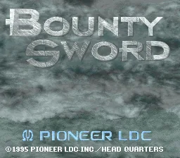 Bounty Sword title screen