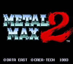 Metal Max 2 title screen